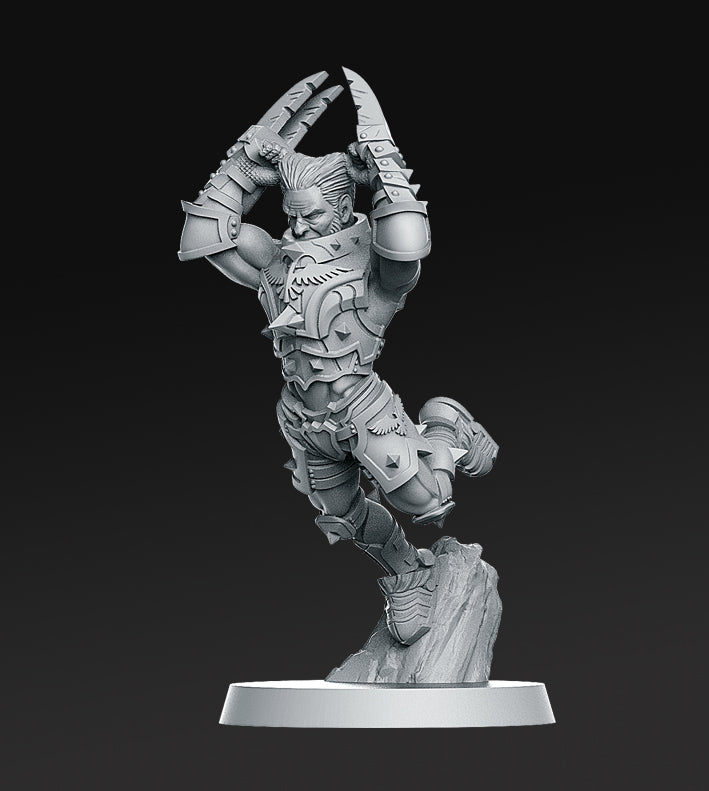 Human Fantasy Football Team by RN Studios for Tabletop Games, Dioramas and Statues