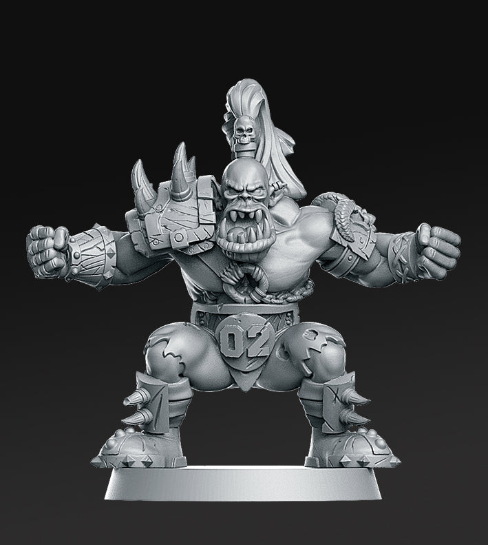 Orc Fantasy Football Team by RN Studios for Tabletop Games, Dioramas and Statues