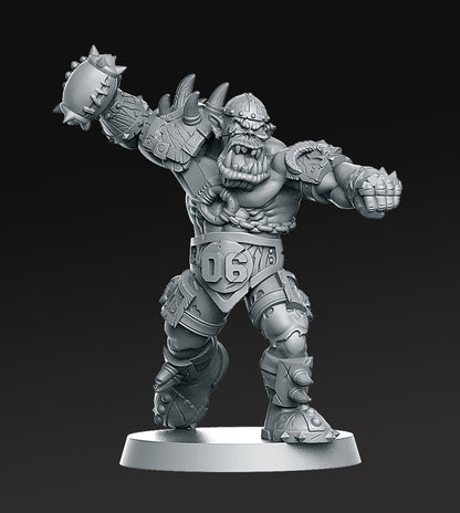 Orc Fantasy Football Team by RN Studios for Tabletop Games, Dioramas and Statues