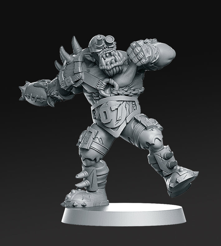 Orc Fantasy Football Team by RN Studios for Tabletop Games, Dioramas and Statues