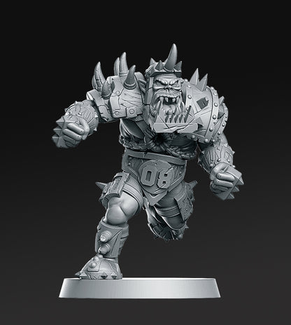 Orc Fantasy Football Team by RN Studios for Tabletop Games, Dioramas and Statues