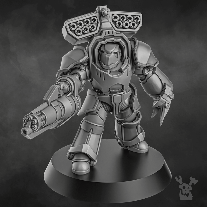 Heavy Knight of the Great Citadel by DakkaDakka for 32mm tabletop