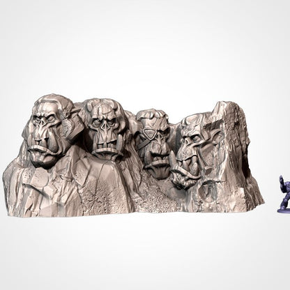 Orc Mount Rushmaw! Orc Leaders of Legacy Sculpted by Txarli Factory for Tabletop Games Terrain, Dioramas and Statues. Excellent Scenery made in FDM or Resin