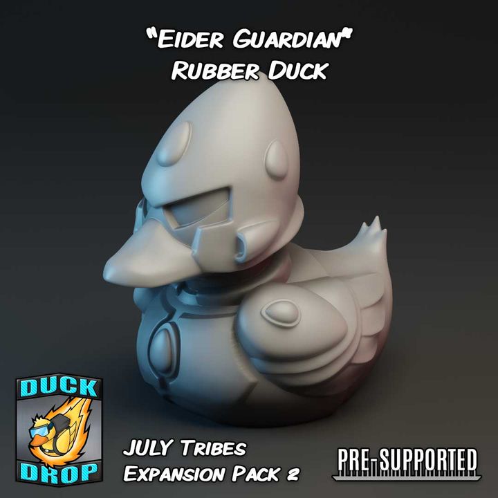 Astral Eider Guardian Rubber Duck - Space Elf Proxy - 32mm