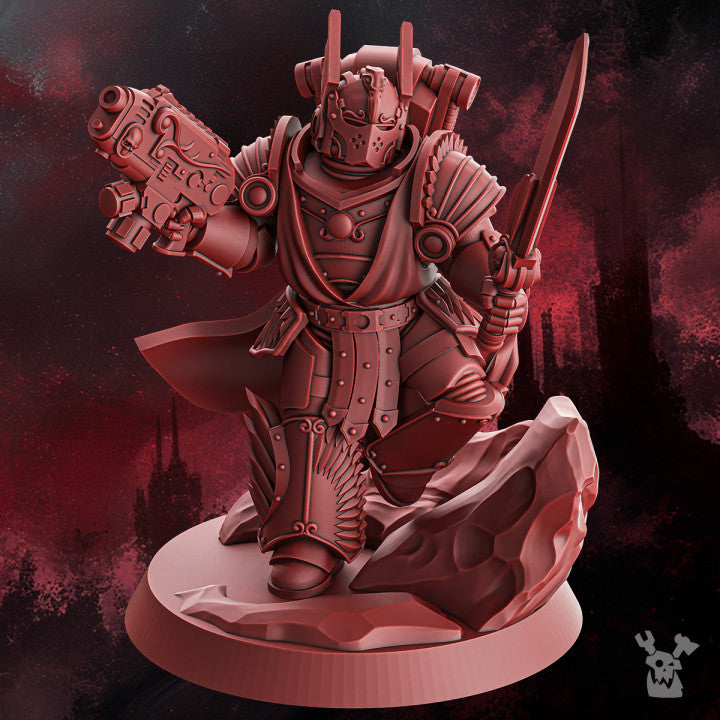 Curator in Destroyer Armor by Dakkadakka for 32mm tabletop games