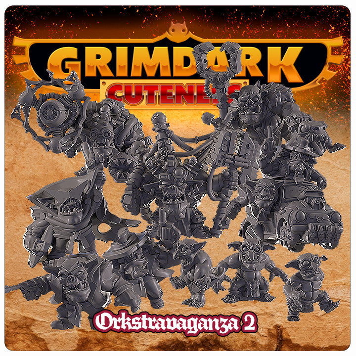 Orkstravaganza by Marchen Atelier Miniatures for Tabletop Games, Dioramas and Statues