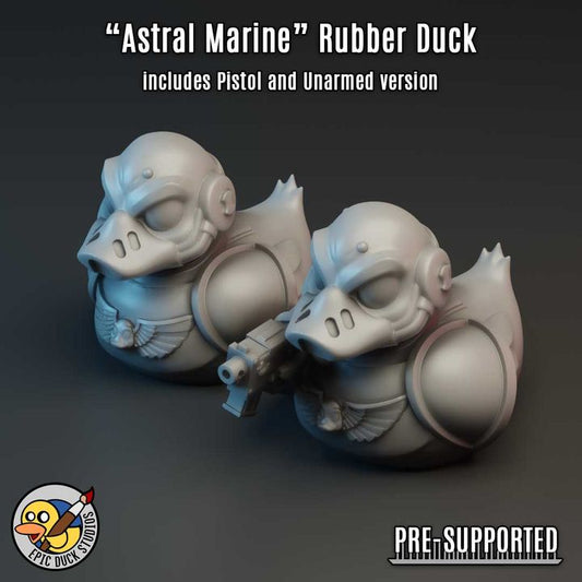 Astral Marine Rubber Duck - Space Warrior Proxy - 32mm