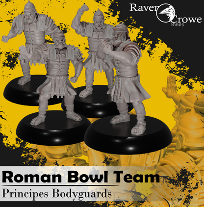 Roman Legion Fantasy Football Human Team Featuring EXLUSIVE Miniature by Raven Crowe Miniatures for Tabletop Games, Dioramas and Statues