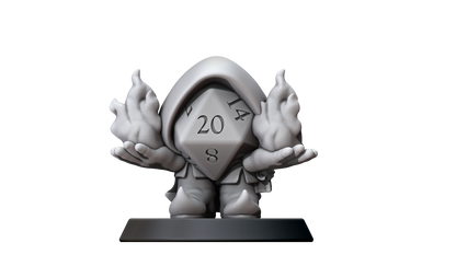 D20 Bakers Dozen Set, All 12 5e Classes Plus Artificer Construct Hero's (Small) by Minitaurus for Tabletop Games, Dioramas and Statues, Available in 15mm, 28mm, 32mm, 32mm heroic, 54mm and 75mm Statue Scale