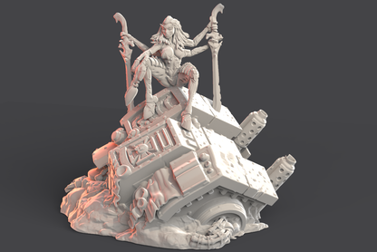 Barbaric Conqueror of the Alien Hives (large monster) by 3D Printing Samurai for Tabletop Games, Dioramas and Statues