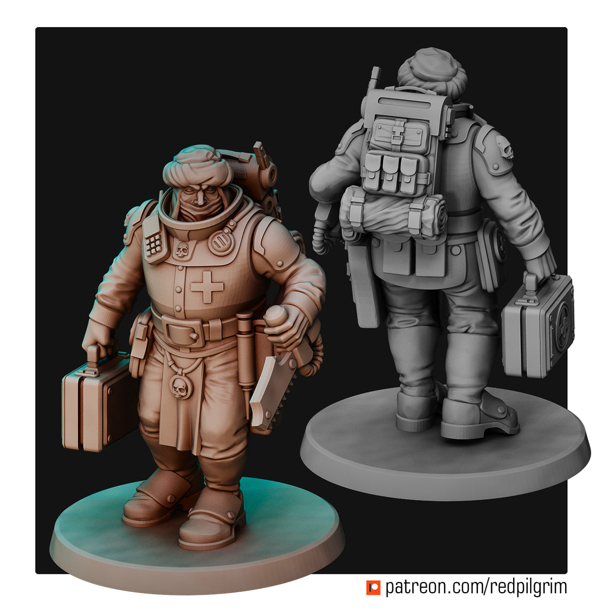 Desert Hawks Advance Team Human Defense Force Elite Veteran Scout Squad of five Available in bits. 32mm Scale for popular wargames.