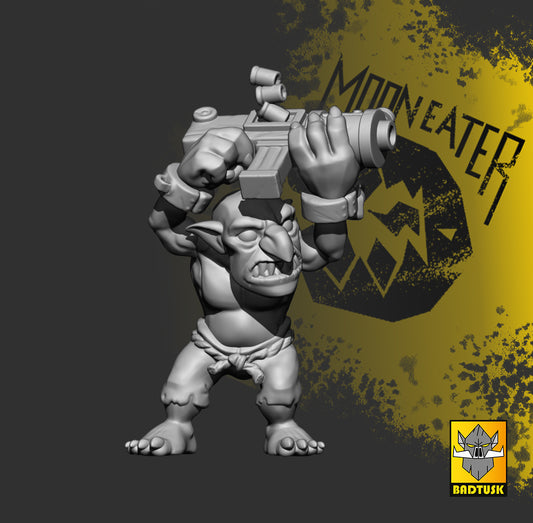 Goblin Recruit #1 Sculpted by Bad Tusk Miniatures for Tabletop Games, Dioramas and Statues