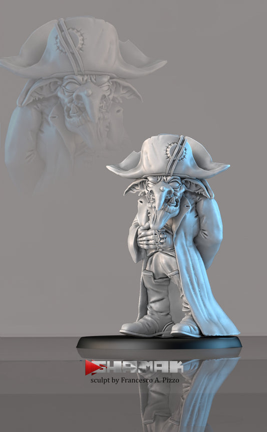Goblion Goblin General and Coach for Greenskins Collectors Sculpted by Ghamak Miniatures for Tabletop Games, Dioramas and Statues